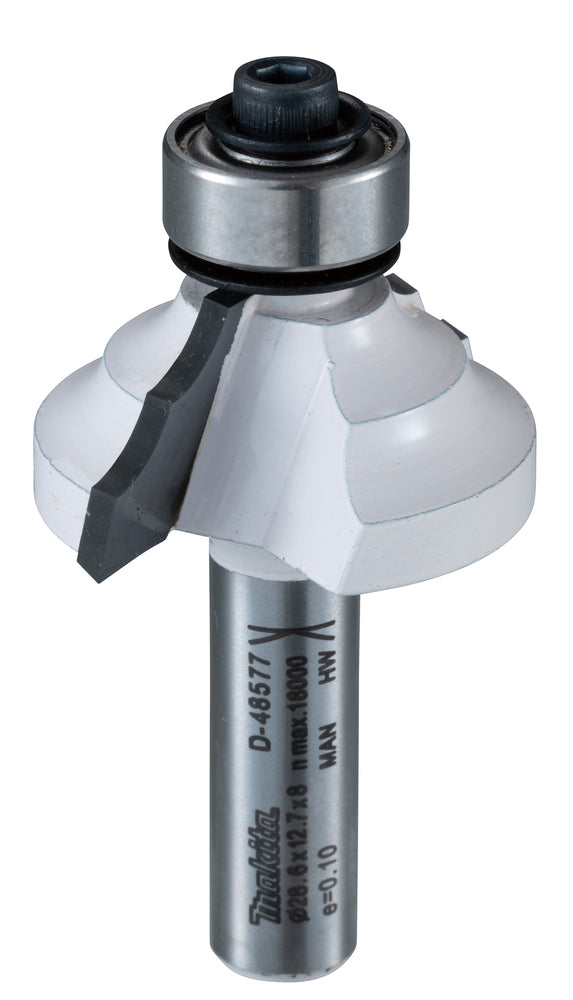 Fräser Doppel Abrund+A Q8 D28,6 L12.7-50.8