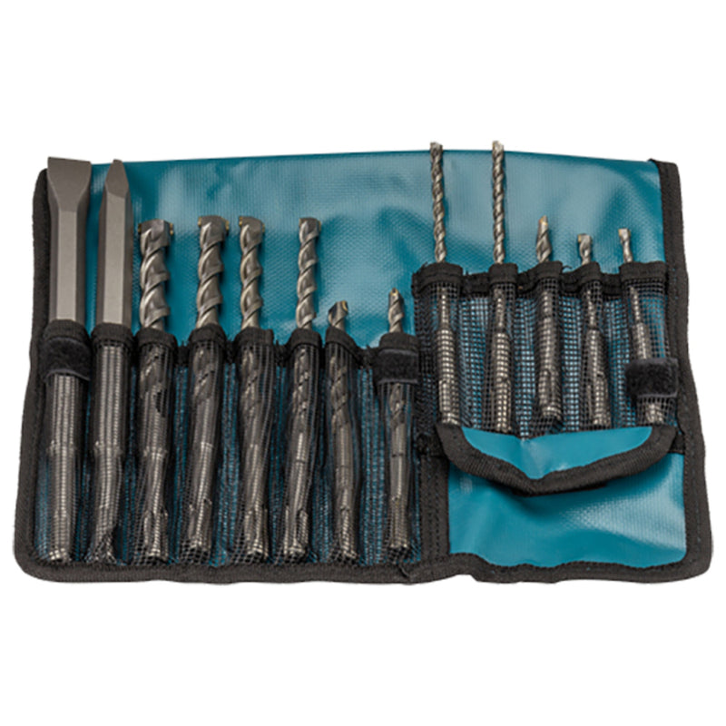 Set SDS-PLUS 11 Bohrer + 2 Meissel 13stk