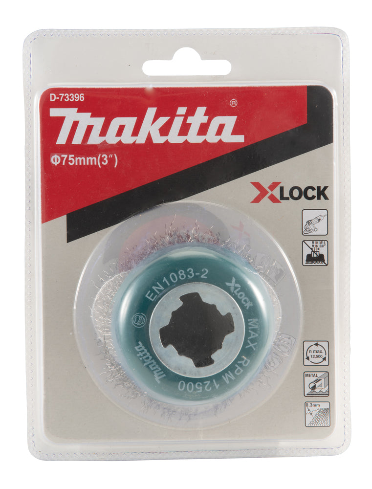 Stahldrahttopfbürste X-LOCK