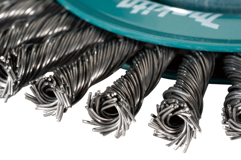 Stahldrahttopfbürste 115mm Fein Gez. 0.5mm X-LOCK
