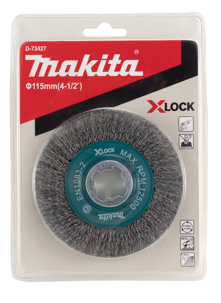 Stahldrahttopfbürste X-LOCK