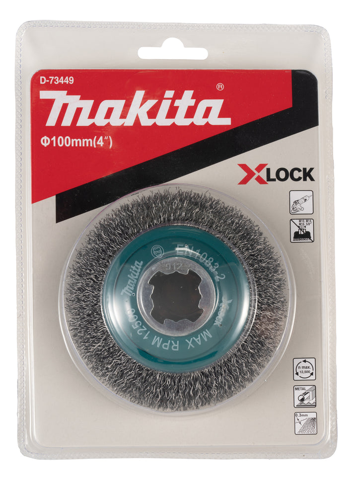 Stahldrahttopfbürste X-LOCK