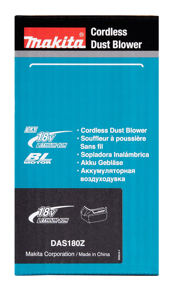 Akku-Blasgerät LXT® – 18V • 200 m/s • 29.7 kPa • 1,1 m³/min
