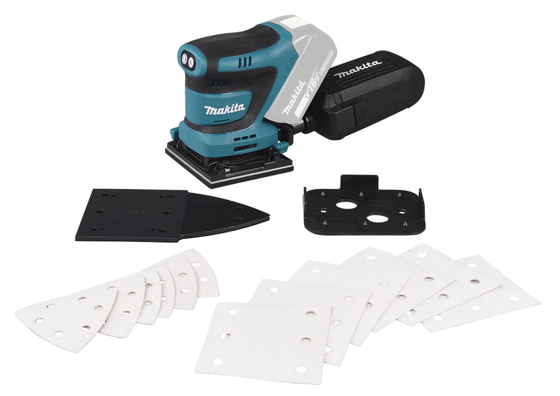 Akku-Schwingschleifer LXT® – 18V • 112 x 102 mm • 14 000 min-1