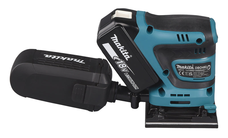 Akku-Schwingschleifer LXT® – 18V • 112 x 102 mm • 14 000 min-1