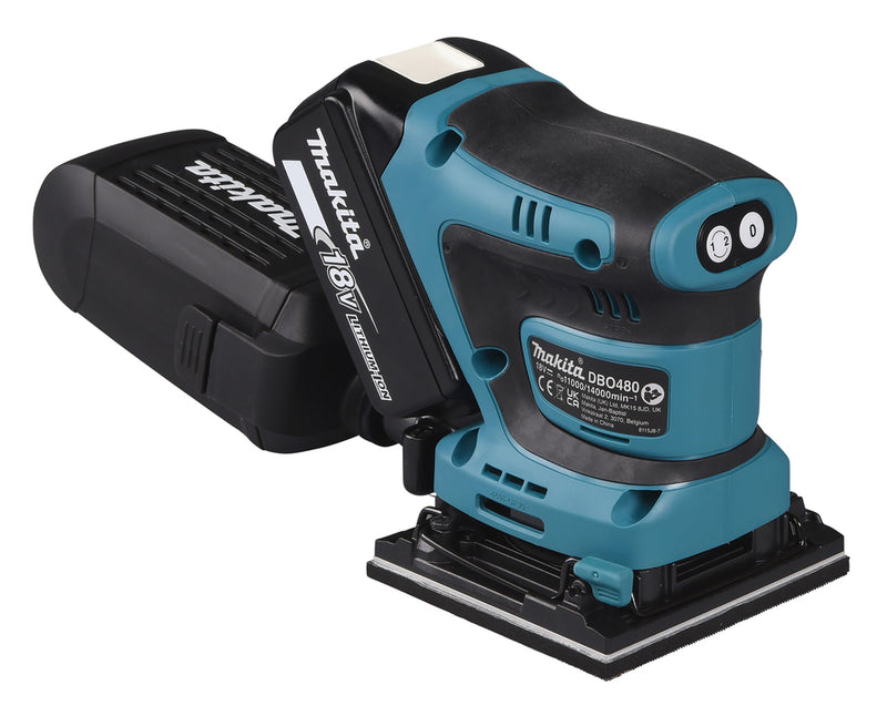 Akku-Schwingschleifer LXT® – 18V • 112 x 102 mm • 14 000 min-1