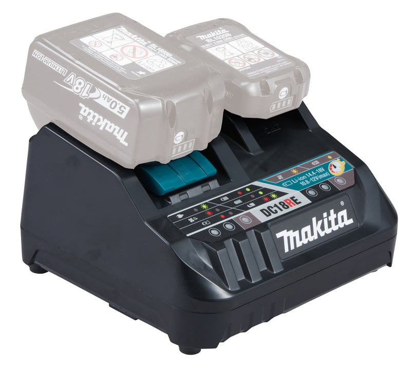 DC18RE Doppel-Ladegerät 10.8V CXT + 14.4V-18V