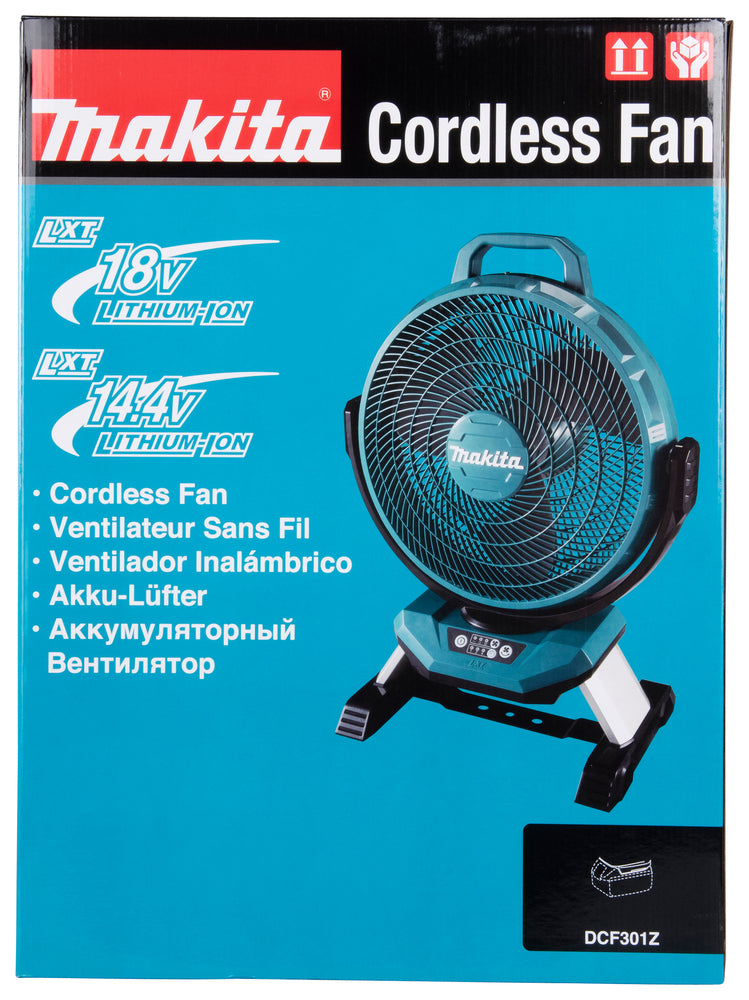 Rotativen Tragbaren 18V Ventilator Dim. 33 Cm