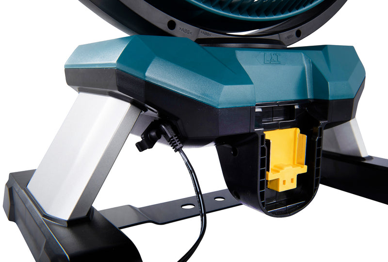 Rotativen Tragbaren 18V Ventilator Dim. 33 Cm