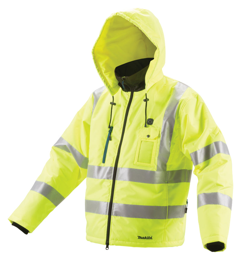 Akku Wärmejacke Hohe Sichtbarkeit 14.4-18V – 2XL