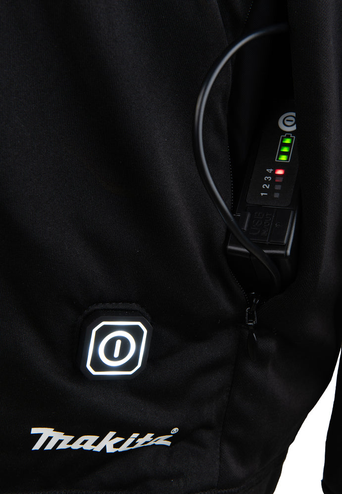 Akku-Heizbarer Pullover mit Reissverschl. Li-Ion 18V