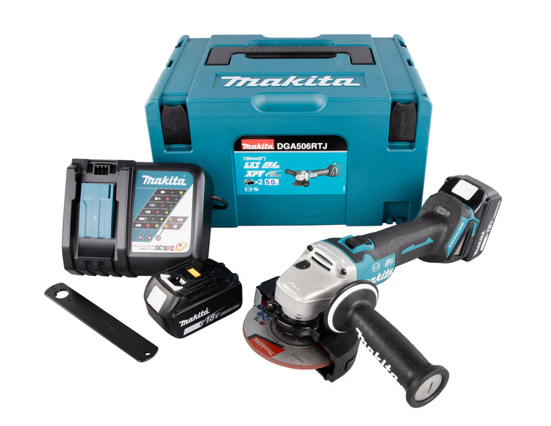 Akku-Winkelschleifer LXT® – 18V • 125 mm • 8 500 min⁻¹