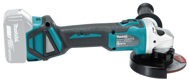 Akku-Winkelschleifer LXT® – 18V • 125 mm • 3'000 - 8'500 min⁻¹