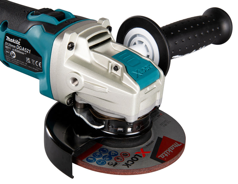 Akku-Winkelschleifer LXT® – 18V • 125 mm • X-LOCK • 8 500 min⁻¹