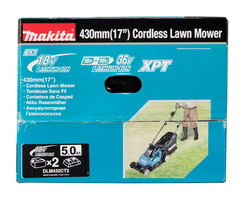 Akku-Rasenmäher LXT® – 2x18V • 43 cm • 40 L