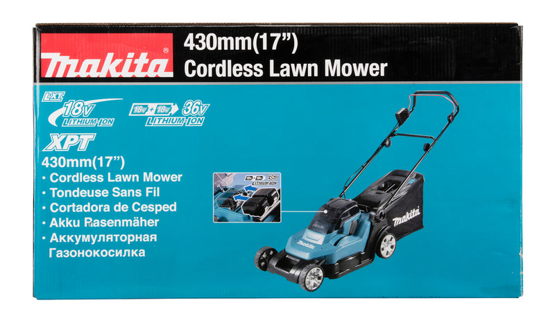 Akku-Rasenmäher LXT® – 2x18V • 43 cm • 40 L