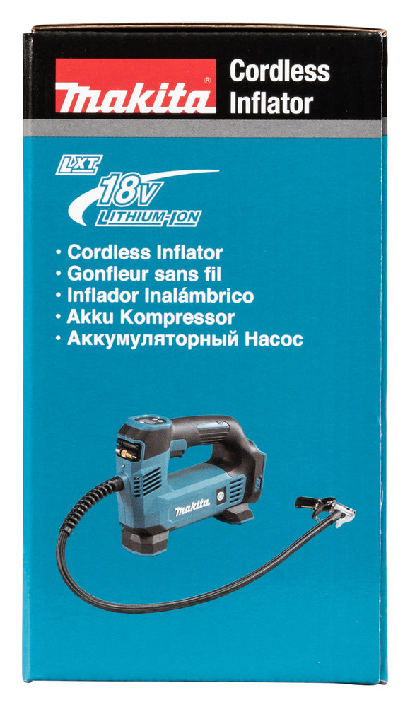 Akku-Luftpumpe LXT 18V – 18V • 8,3 bar / 121 psi • 12,0 l/min
