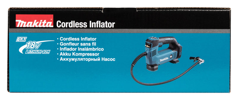 Akku-Luftpumpe LXT 18V – 18V • 8,3 bar / 121 psi • 12,0 l/min