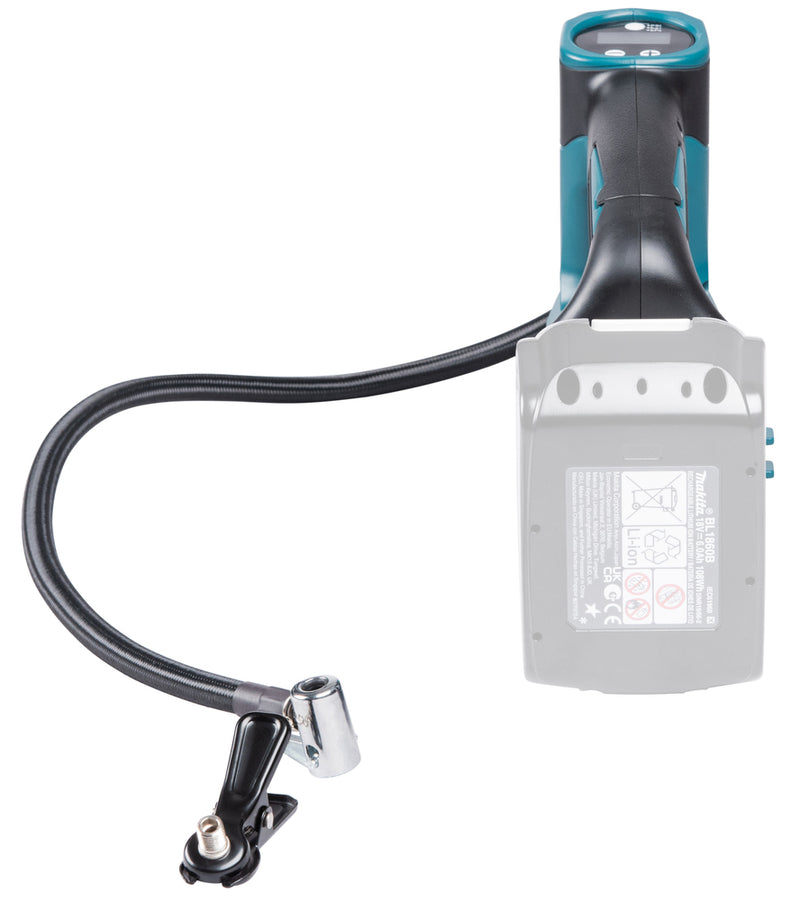 Akku-Luftpumpe LXT 18V – 18V • 8,3 bar / 121 psi • 12,0 l/min