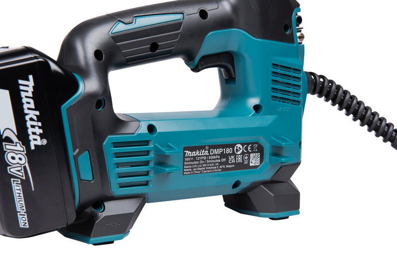 Akku-Luftpumpe LXT 18V – 18V • 8,3 bar / 121 psi • 12,0 l/min