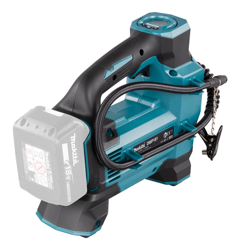 Akku-Luftpumpe LXT 18V – 18V • 11,1 bar / 161 psi • 22,0 l/min