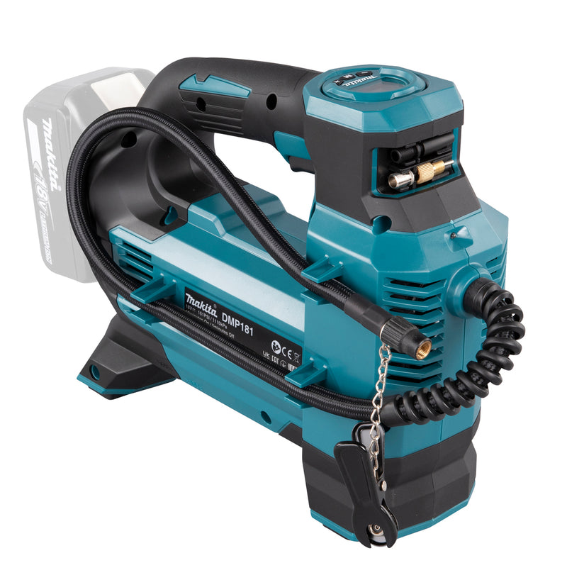 Akku-Luftpumpe LXT 18V – 18V • 11,1 bar / 161 psi • 22,0 l/min