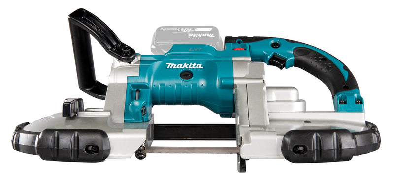 Tragbare- Akku-Bandsäge LXT® – 18V • 120 mm • 1,4 – 2,7 m/s