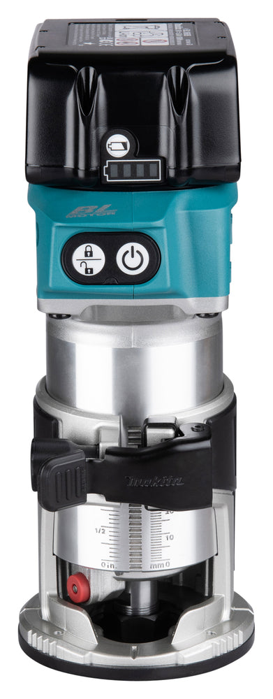 Kantenfräse 18V + 2x Bl1850b + Dc18rc + Zubehör