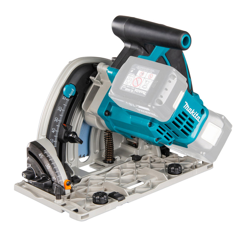 Akku-Eintauch-Kreissäge LXT® – 2x18V • 2 500 – 6 300 min⁻¹ • 165/20 mm