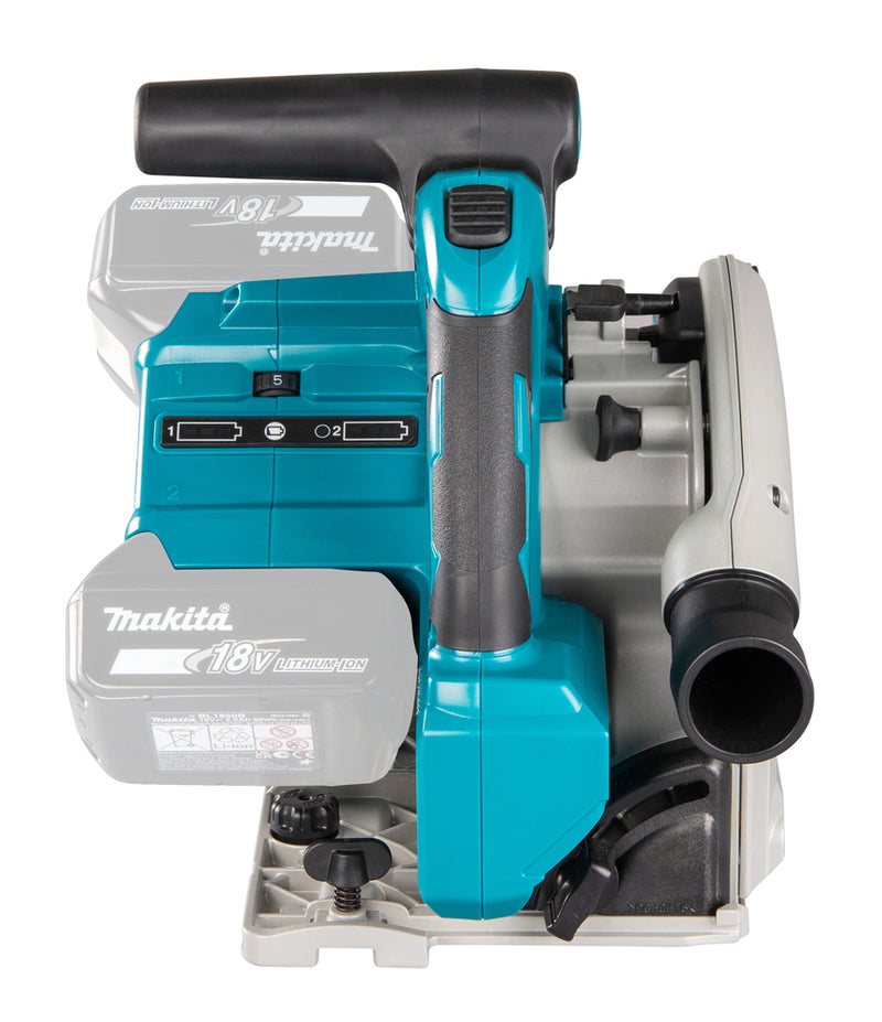 Akku-Eintauch-Kreissäge LXT® – 2x18V • 2 500 – 6 300 min⁻¹ • 165/20 mm