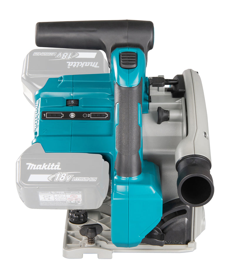 Akku-Eintauch-Kreissäge LXT® – 2x18V • 2 500 – 6 300 min⁻¹ • 165/20 mm