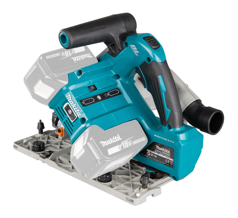 Akku-Eintauch-Kreissäge LXT® – 2x18V • 2 500 – 6 300 min⁻¹ • 165/20 mm