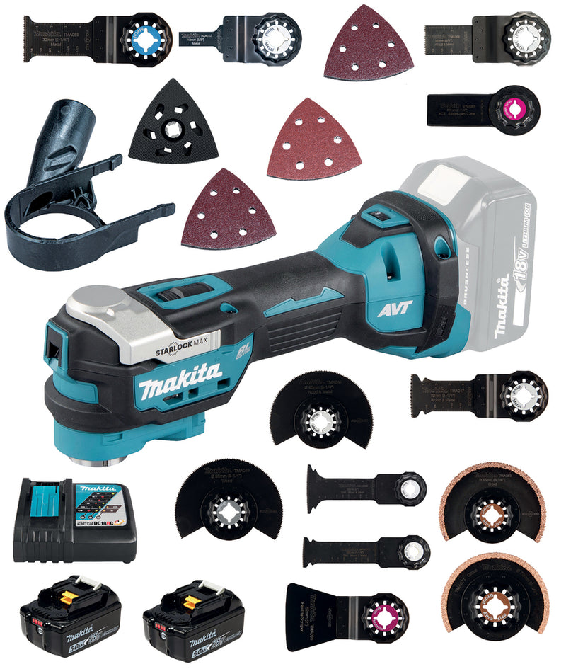 Multifunktions-Werkzeug 18V Li-Ion STARLOCK – 18V • 10 000-20 000 min⁻¹ • Starlock MAX