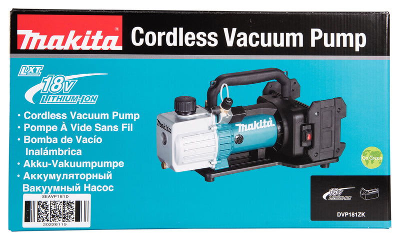 Akku-Vakuumpumpe LXT® – 2x18V • 113 l/min