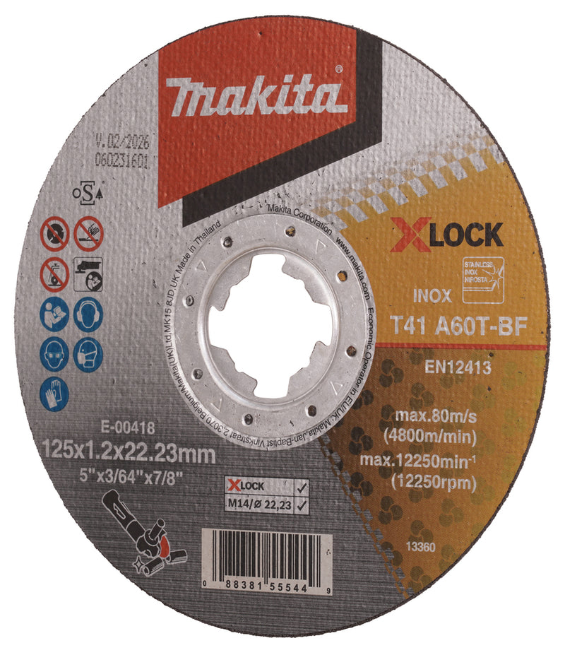 Trennscheibe X-LOCK 125/22.23 1.2mm