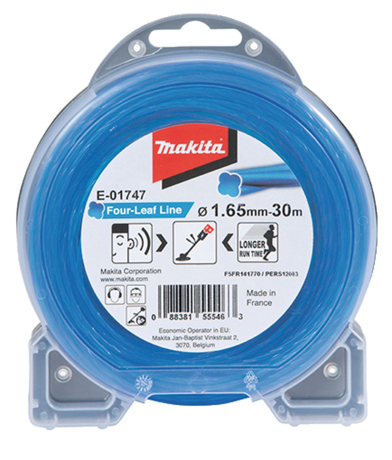 Mähfaden Leise 1.60mm 15m blau Blister