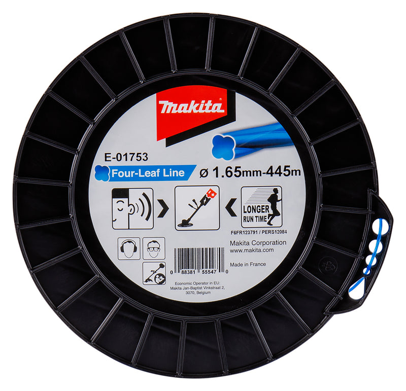 Mähfaden Leise 1.60mm 15m blau Blister