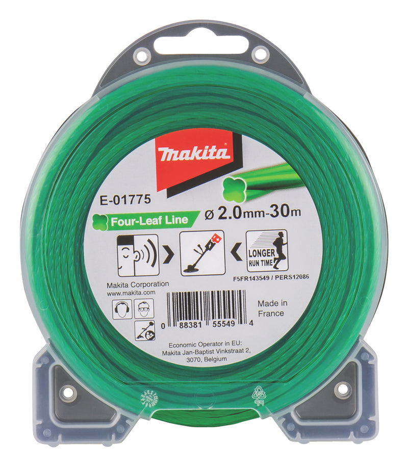 Mähfaden Leise 1.60mm 15m blau Blister