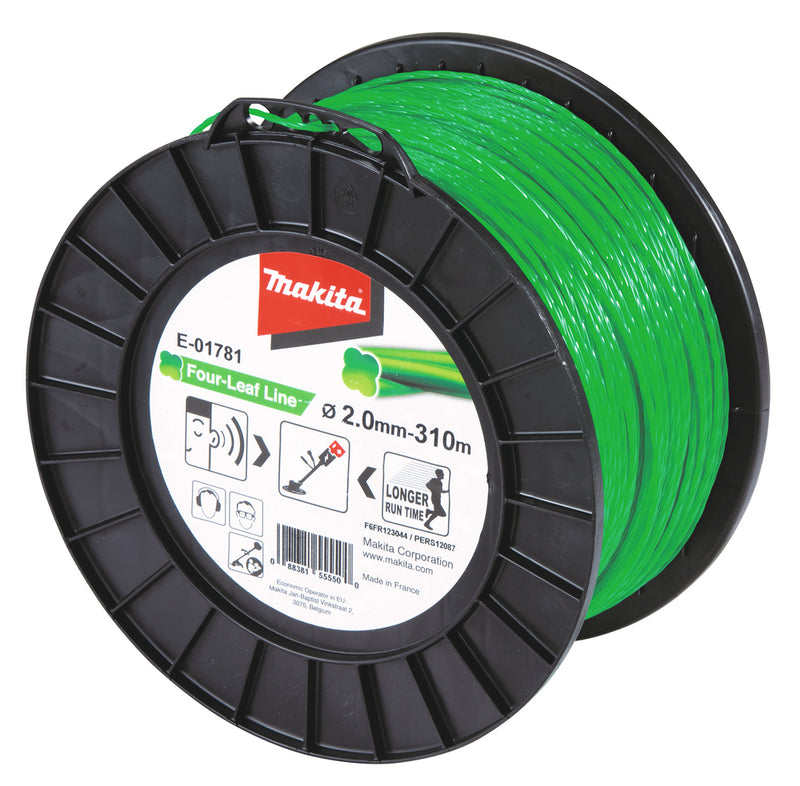 Mähfaden Leise 1.60mm 15m blau Blister