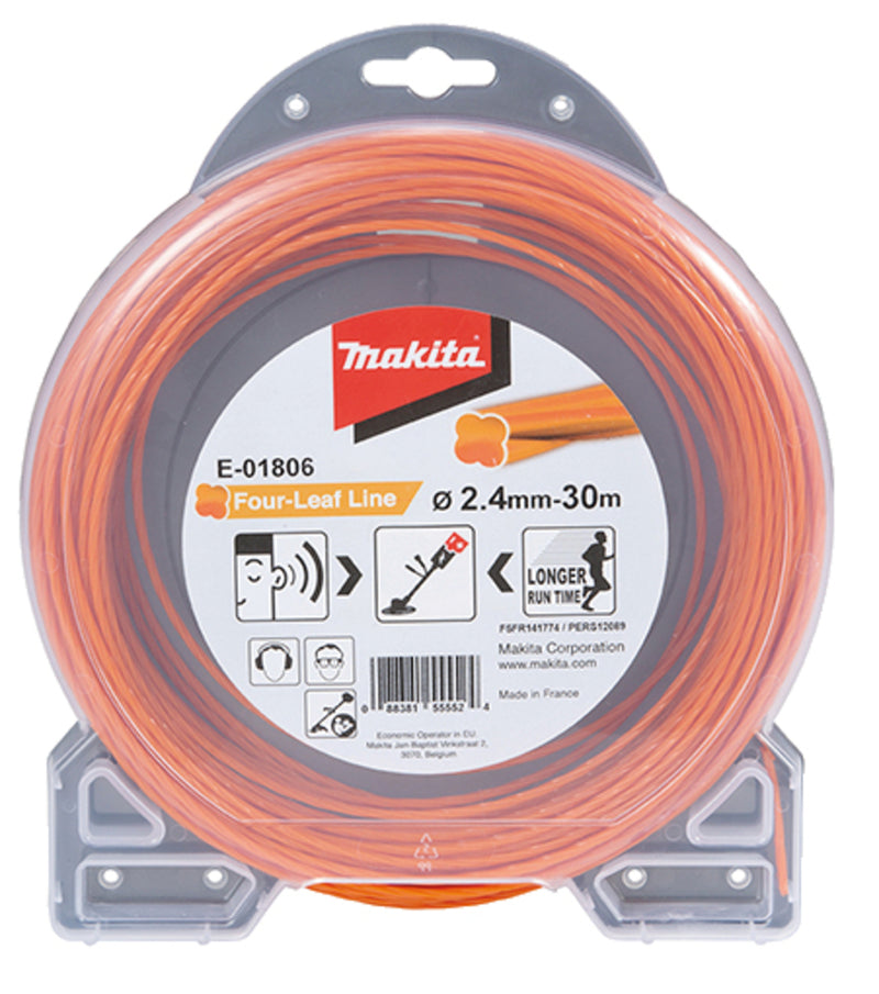 Mähfaden Leise 1.60mm 15m blau Blister