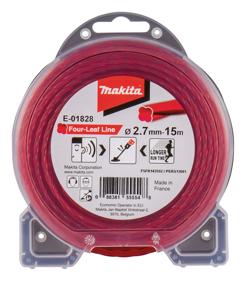 Mähfaden Leise 1.60mm 15m blau Blister