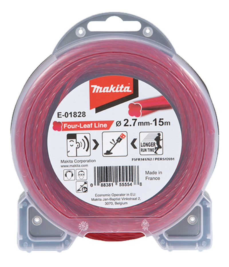 Mähfaden Leise 1.60mm 15m blau Blister