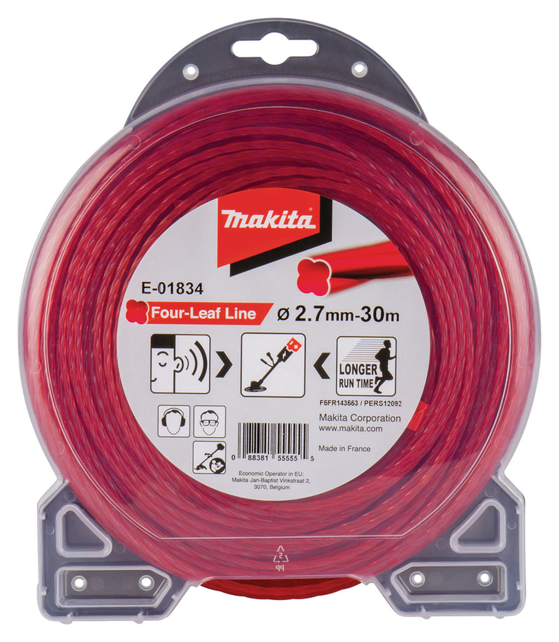 Mähfaden Leise 1.60mm 15m blau Blister