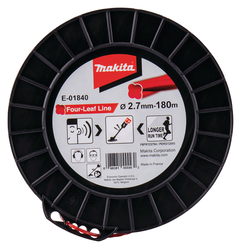 Mähfaden Leise 1.60mm 15m blau Blister