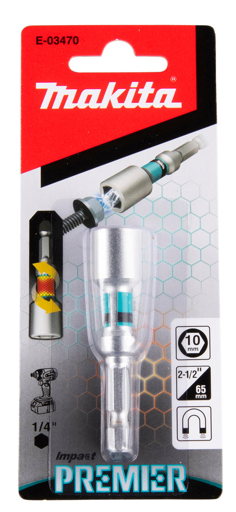 Stecknuss mit Magnet Impact Premier Sw10-65mm