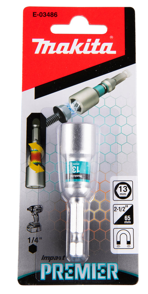 Stecknuss mit Magnet Impact Premier Sw10-65mm