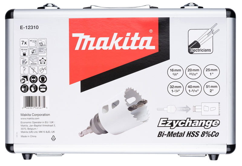 EZYCHANGE Set 7 Stk Für Elektriker 16-51mm