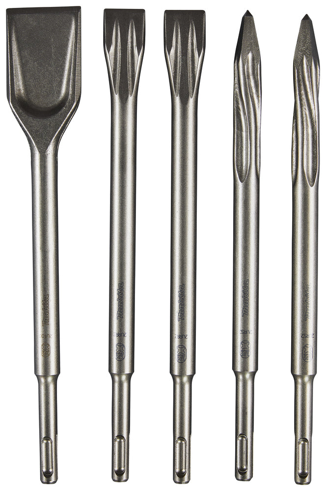 Set SDS-MAX Selbstschärfende Meissel 5 Stk