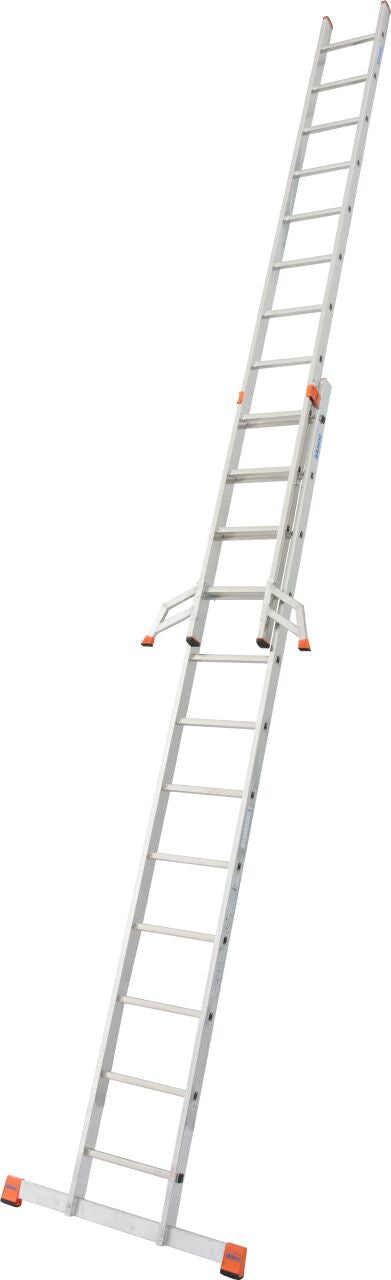 Sprossen-/ SchiebeLeiter, zweiteilig "Fabilo"