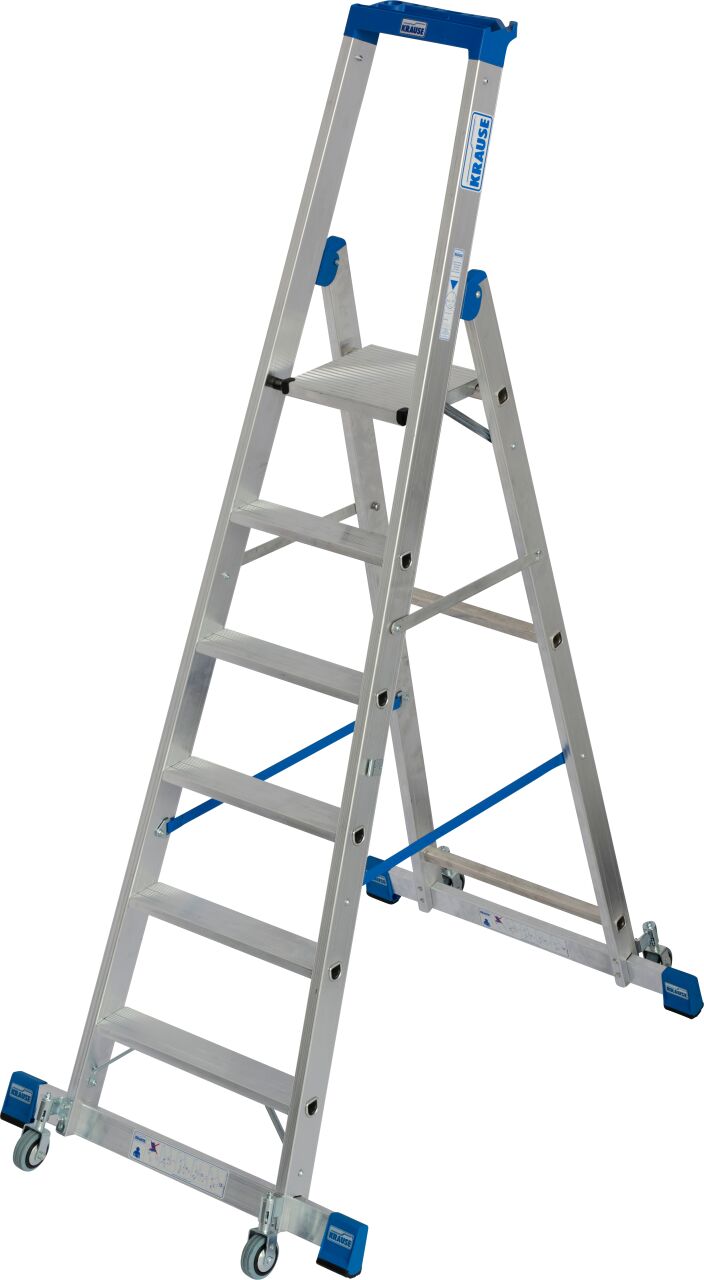 Stufen-/ StehLeiter Fahrbar (Traverse)